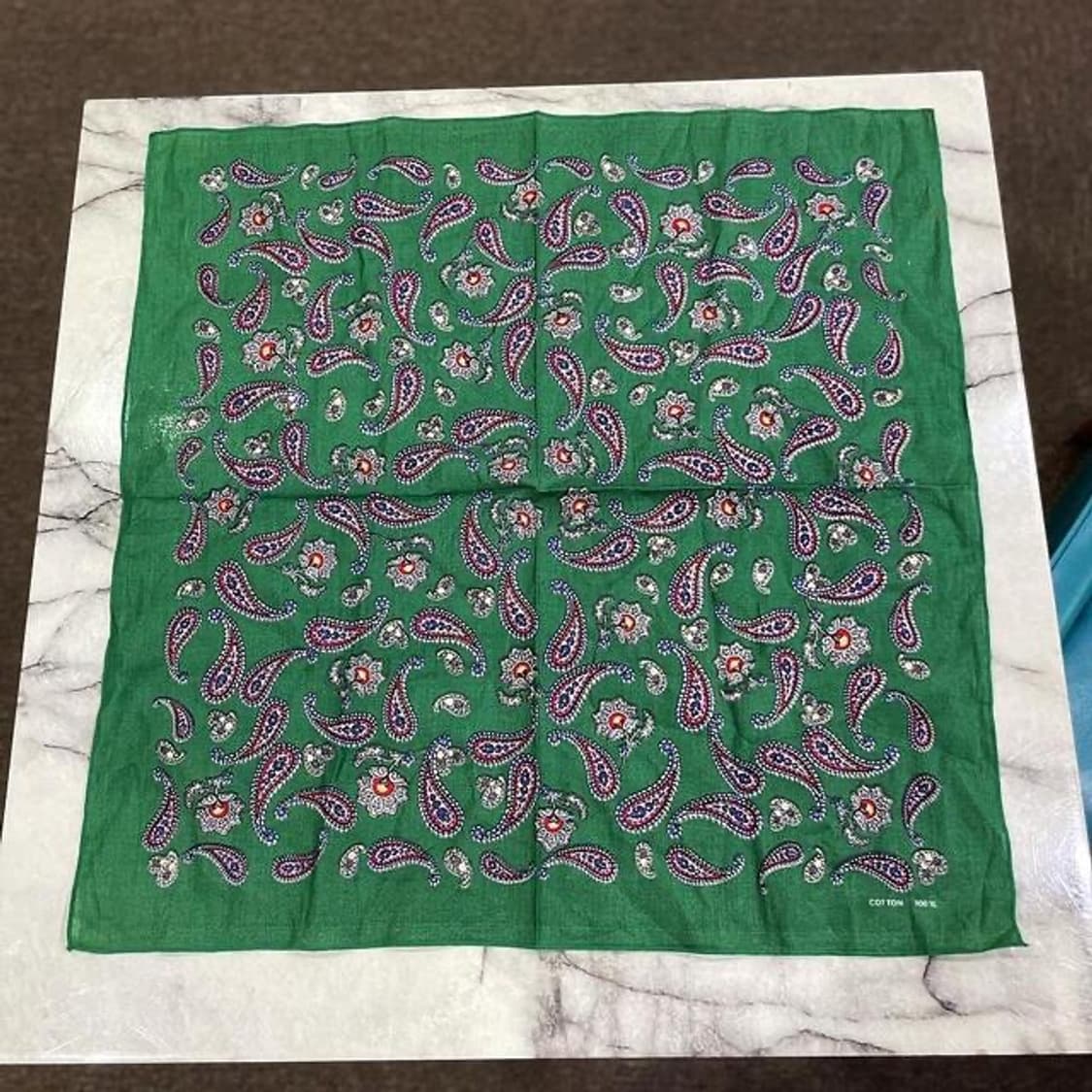 빈티지 페이즐리 반다나   상품이미지1