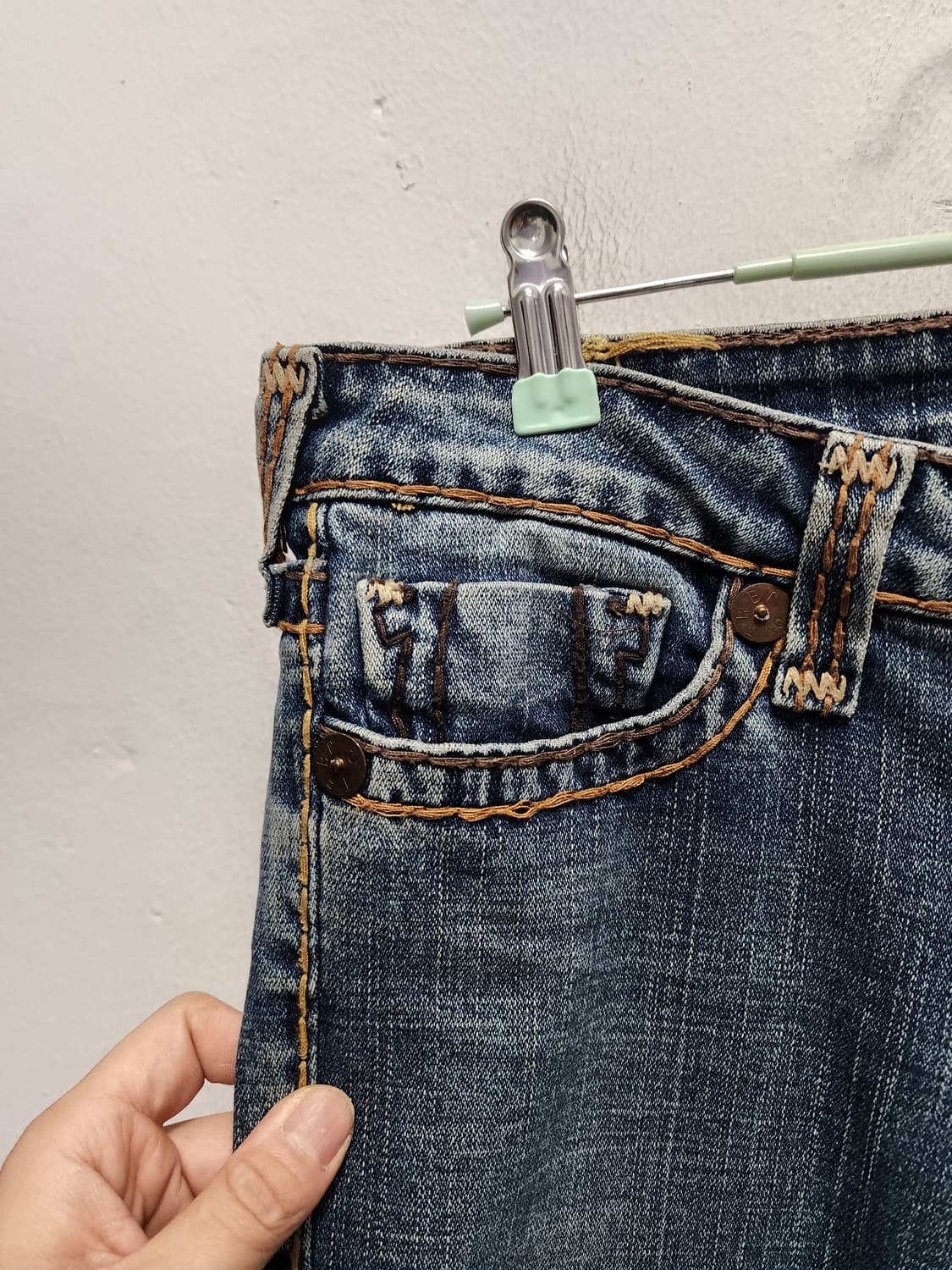 트루릴리젼 USA 데님 청바지 상품이미지3