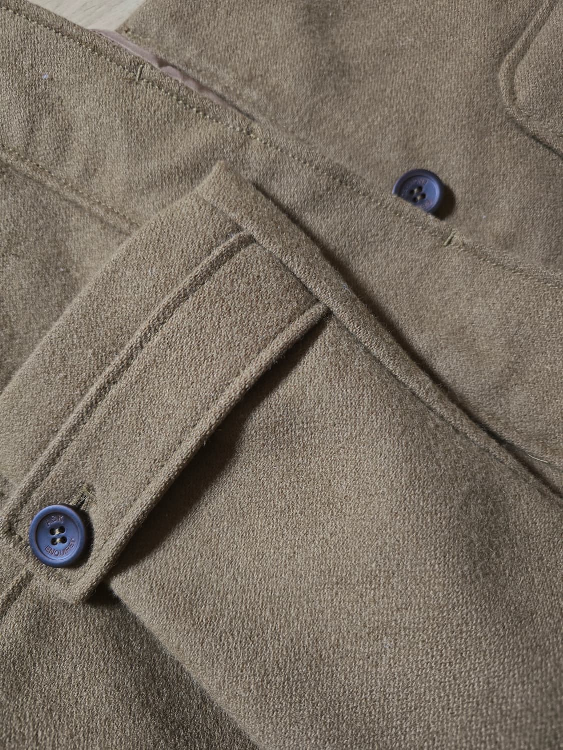 Ask enquired 떡볶이코트 후드코트 떡볶이단추 모리걸 하구미 상품이미지3