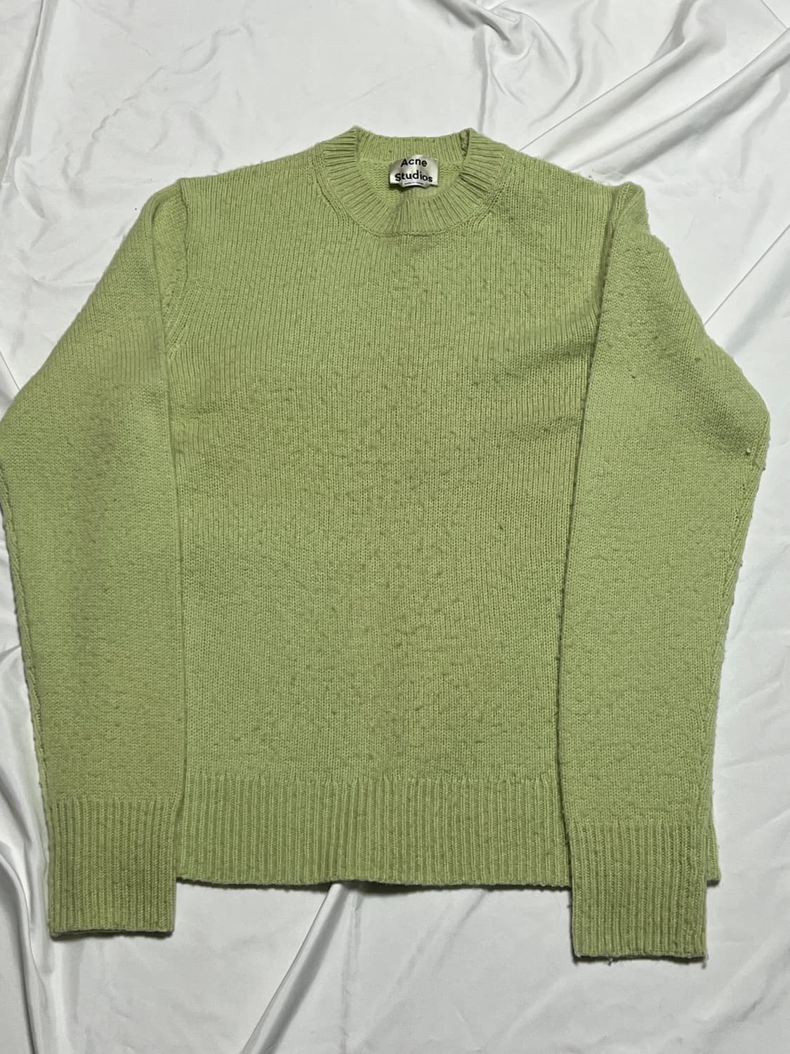 아크네 스튜디오 peele 캐시미어 니트 울니트 그린 상품이미지4