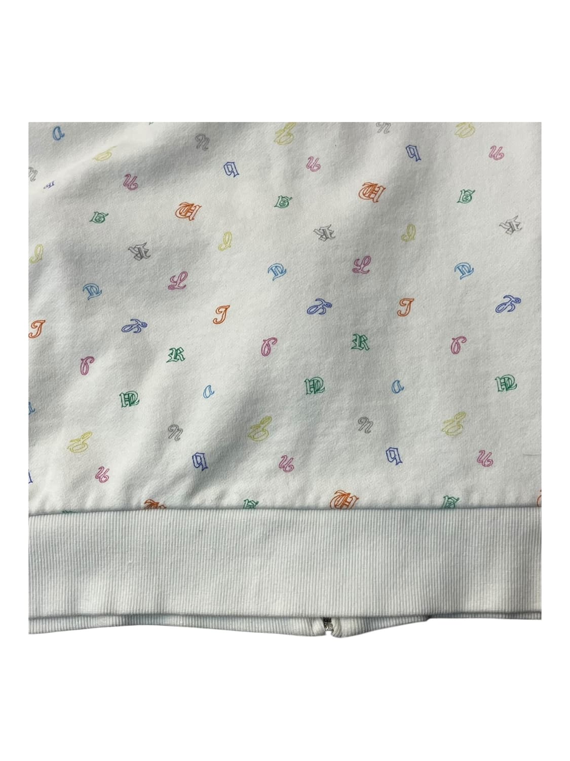 빈티지 패턴 후드집업 화이트 L #csz1923 상품이미지7