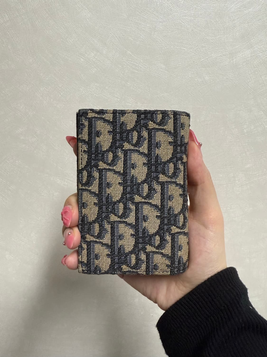 디올 오블리크 오거나이저 카드지갑 풀구성 상품이미지2