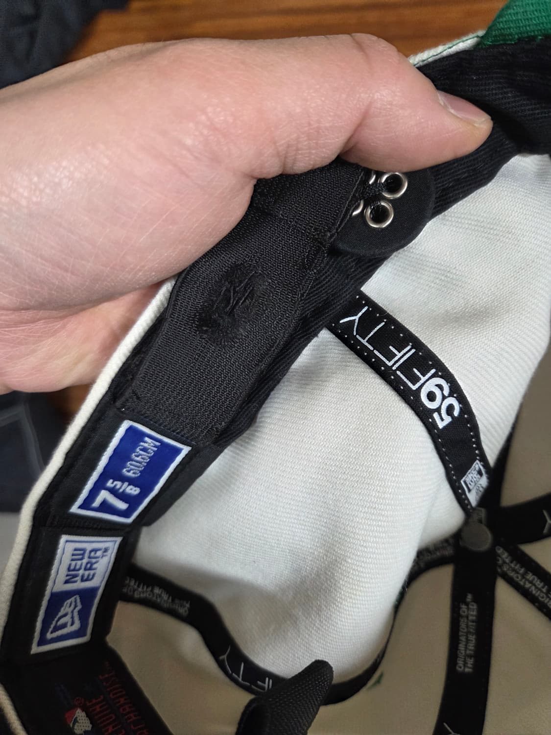 뉴에라 뉴욕양키즈 레터링 스냅백 모자 60.6cm 상품이미지7