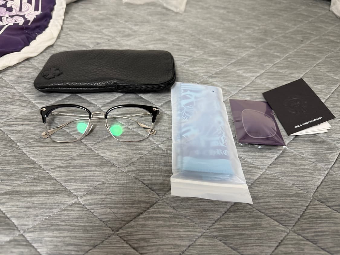 크롬하츠 슬런트레딕션 54사이즈 블랙실버 새제품 판매합니다 상품이미지1