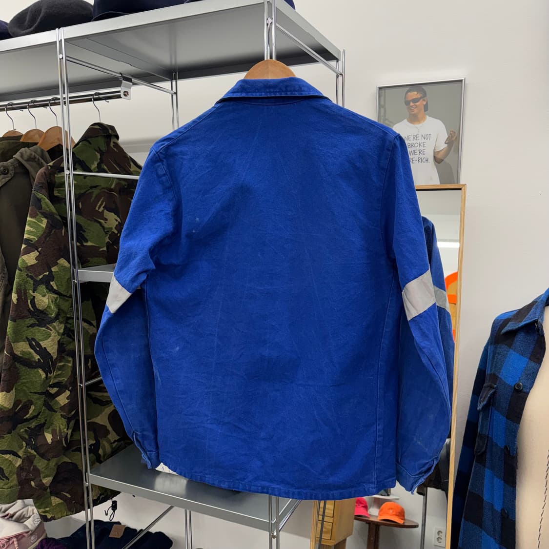 90s 빈티지 프렌치 워크 자켓 (S)   상품이미지4