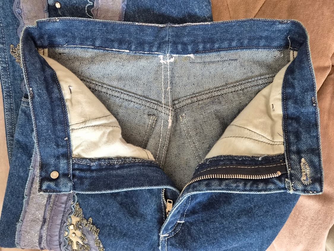 Foppio 이태리 여성 비즈데님팬츠 상품이미지6