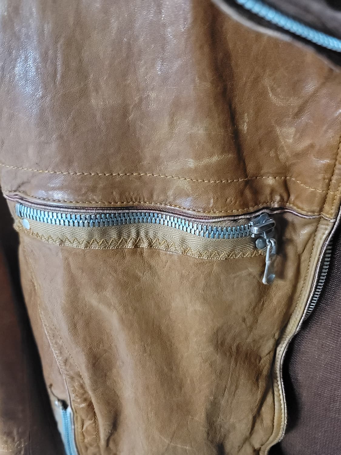 노스비치 어린양가죽자켓 M 95정사이즈 상태굿 상품이미지4