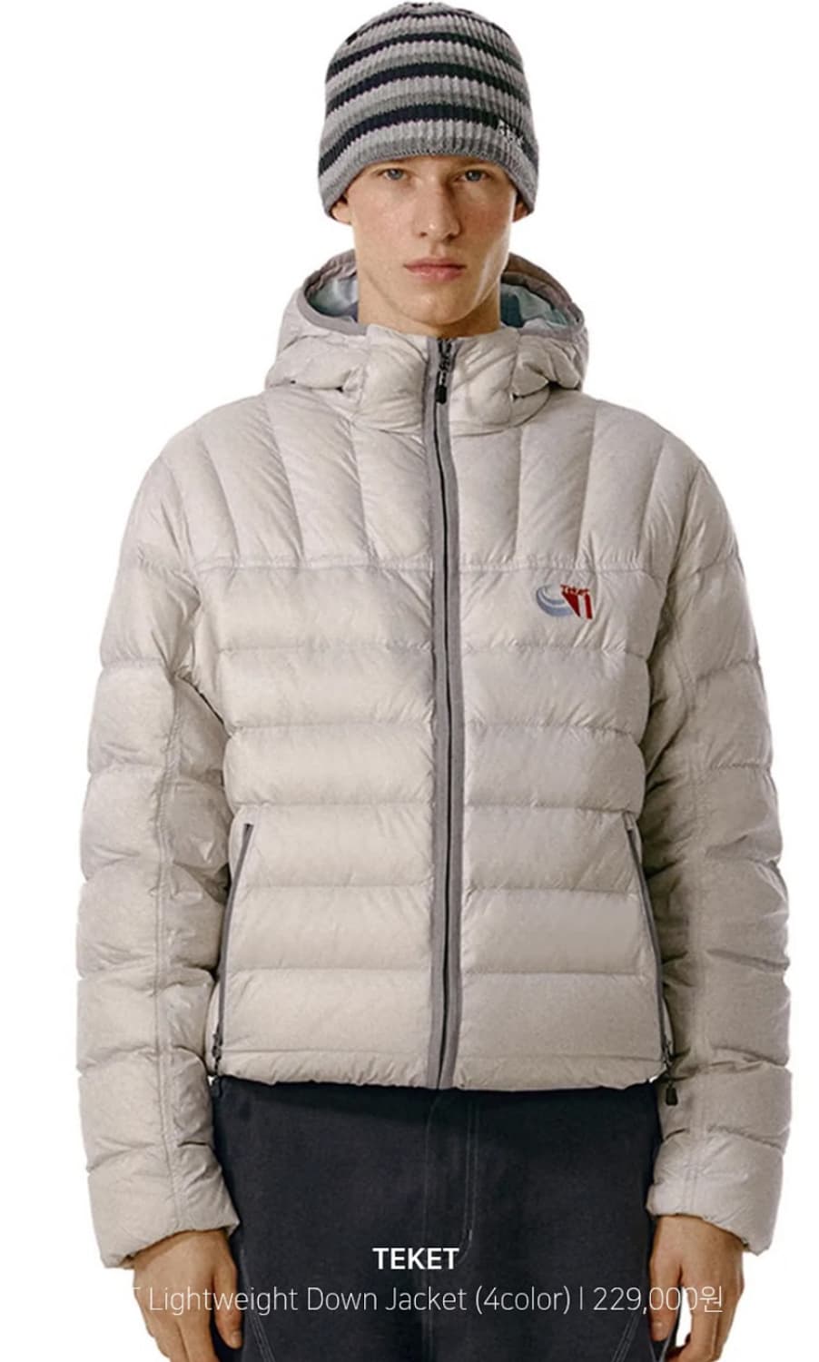 테켓 경량패딩 상품이미지1