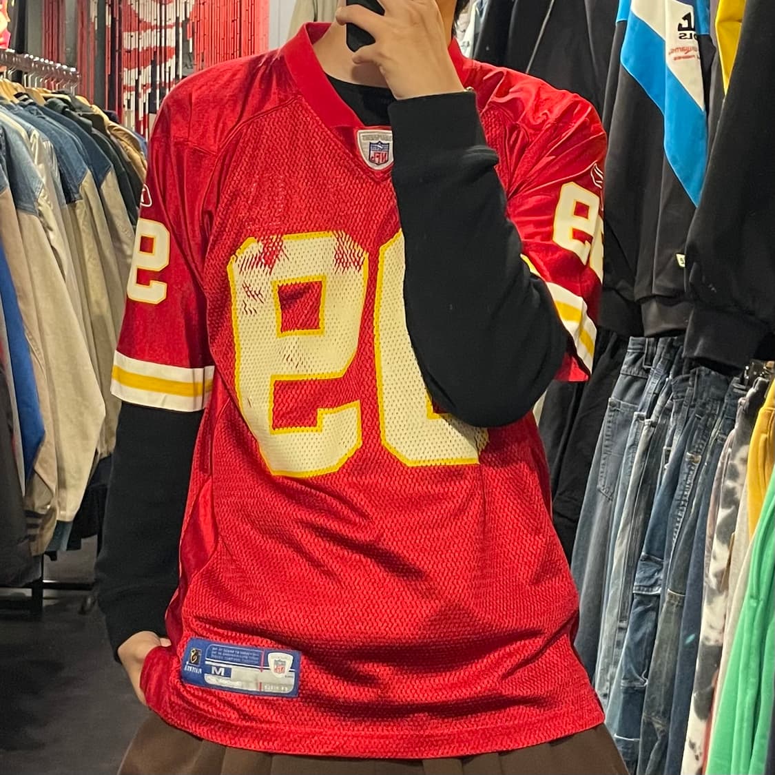 [IM]리복 NFL 져지 캔자스시티 치프스 Bell 레드 No.99 상품이미지1