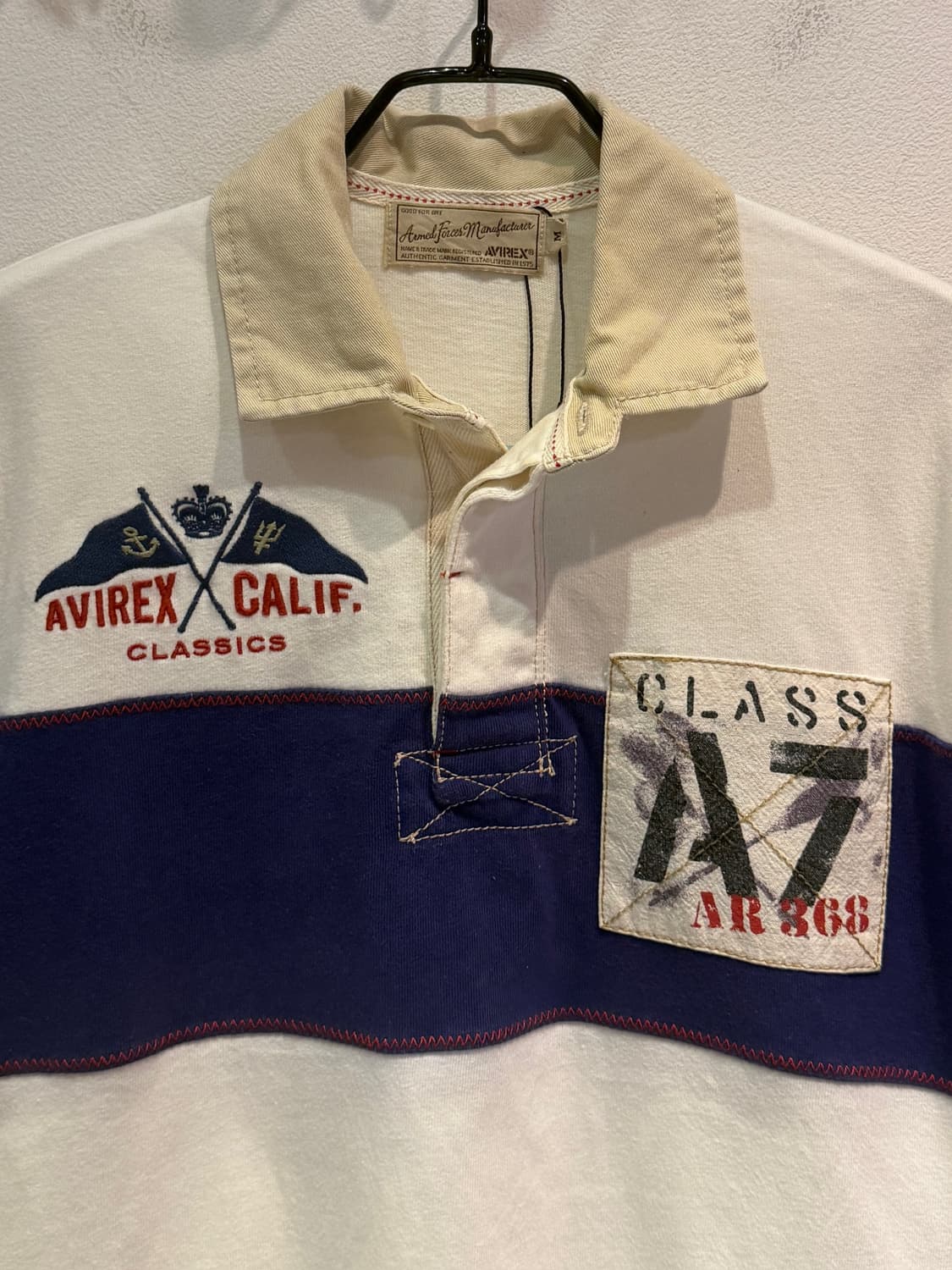 Avirex Patch Polo Tee 상품이미지1