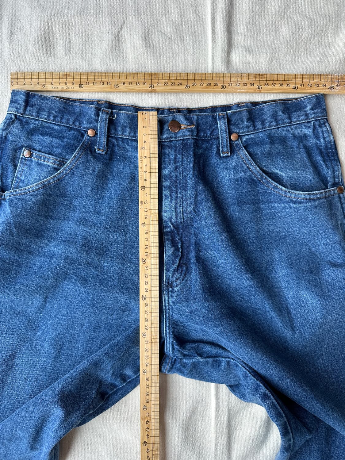 랭글러 카우보이컷 데님팬츠 릴렉스핏 36 상품이미지9