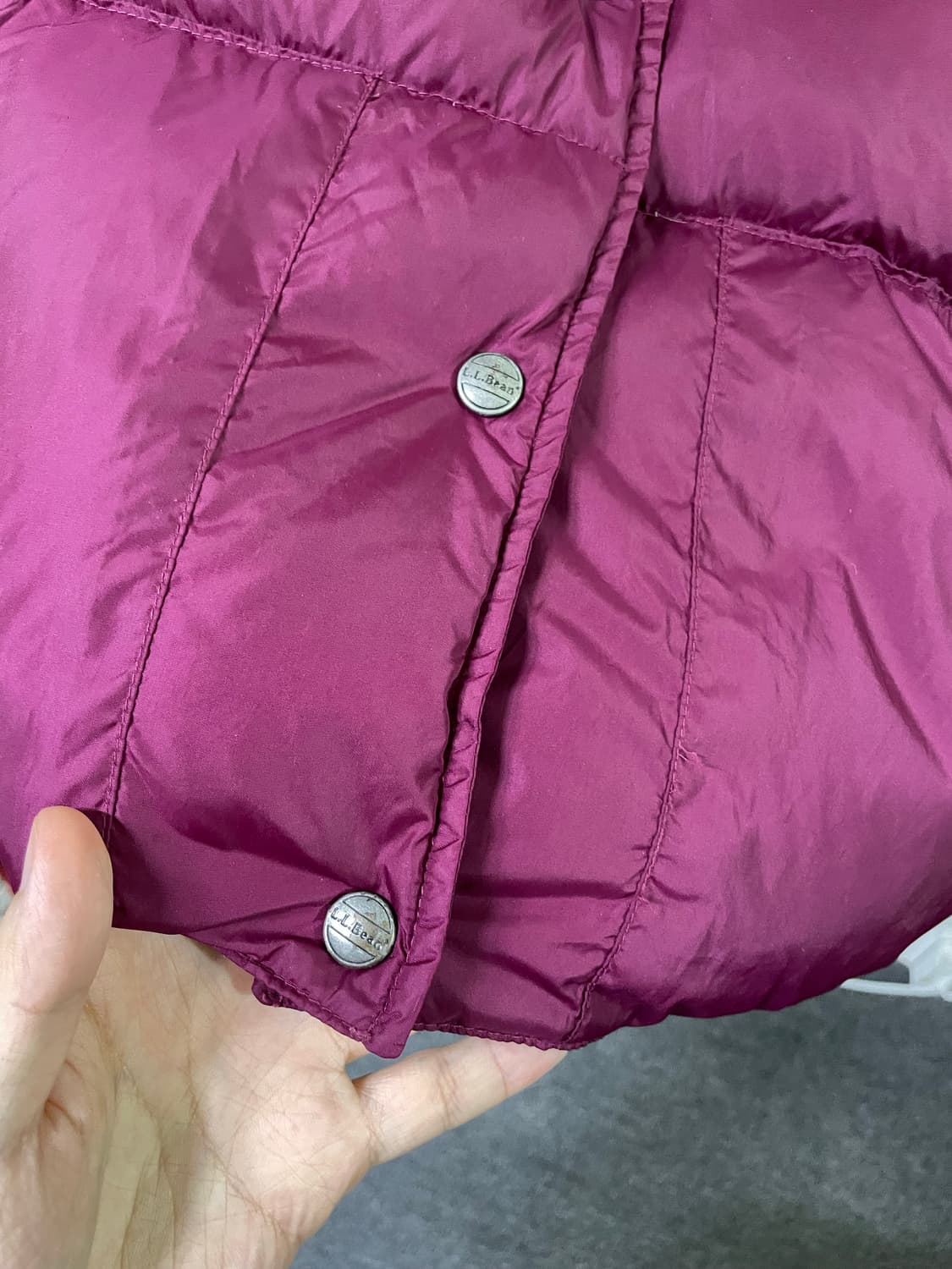 빈티지 LL Bean 엘엘빈 구스다운 푸퍼 베스트 105-110 상품이미지6