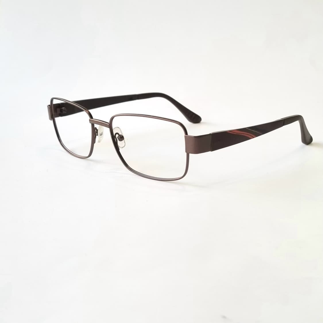 진열상품 빅사이즈 건메탈 브라운 안경테 398 상품이미지1