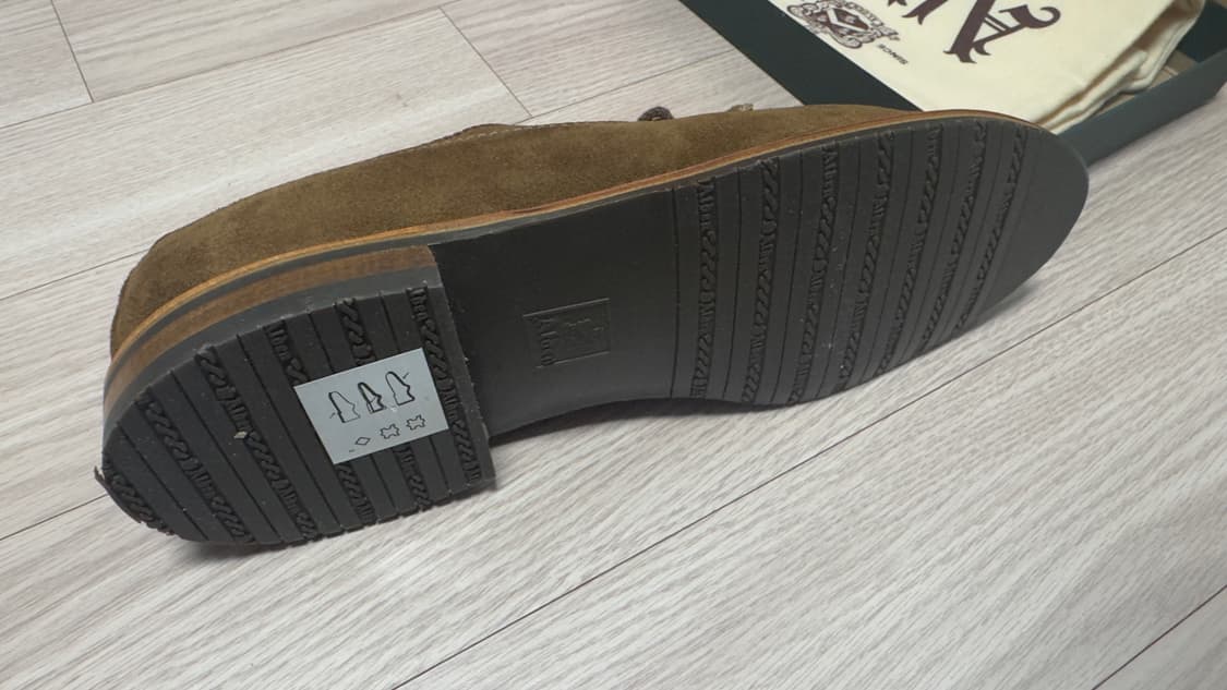 알든 735L Mocc Toe Snuff Suede 9.5D 상품이미지5