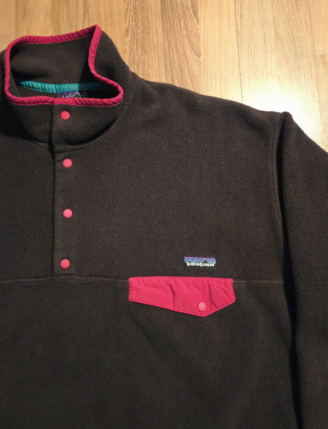 (XL)파타고니아 11s 브라운/레드 신칠라 플리스 상품이미지2