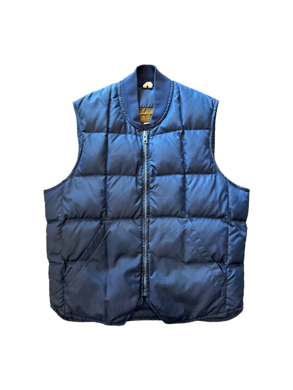 70-80s Eddie Bauer paded nylon down vest 상품이미지1