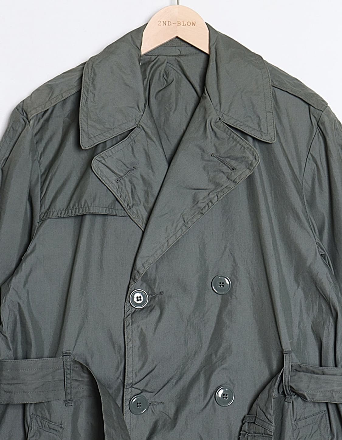 70's U.S ARMY Double Trench Coat 상품이미지2