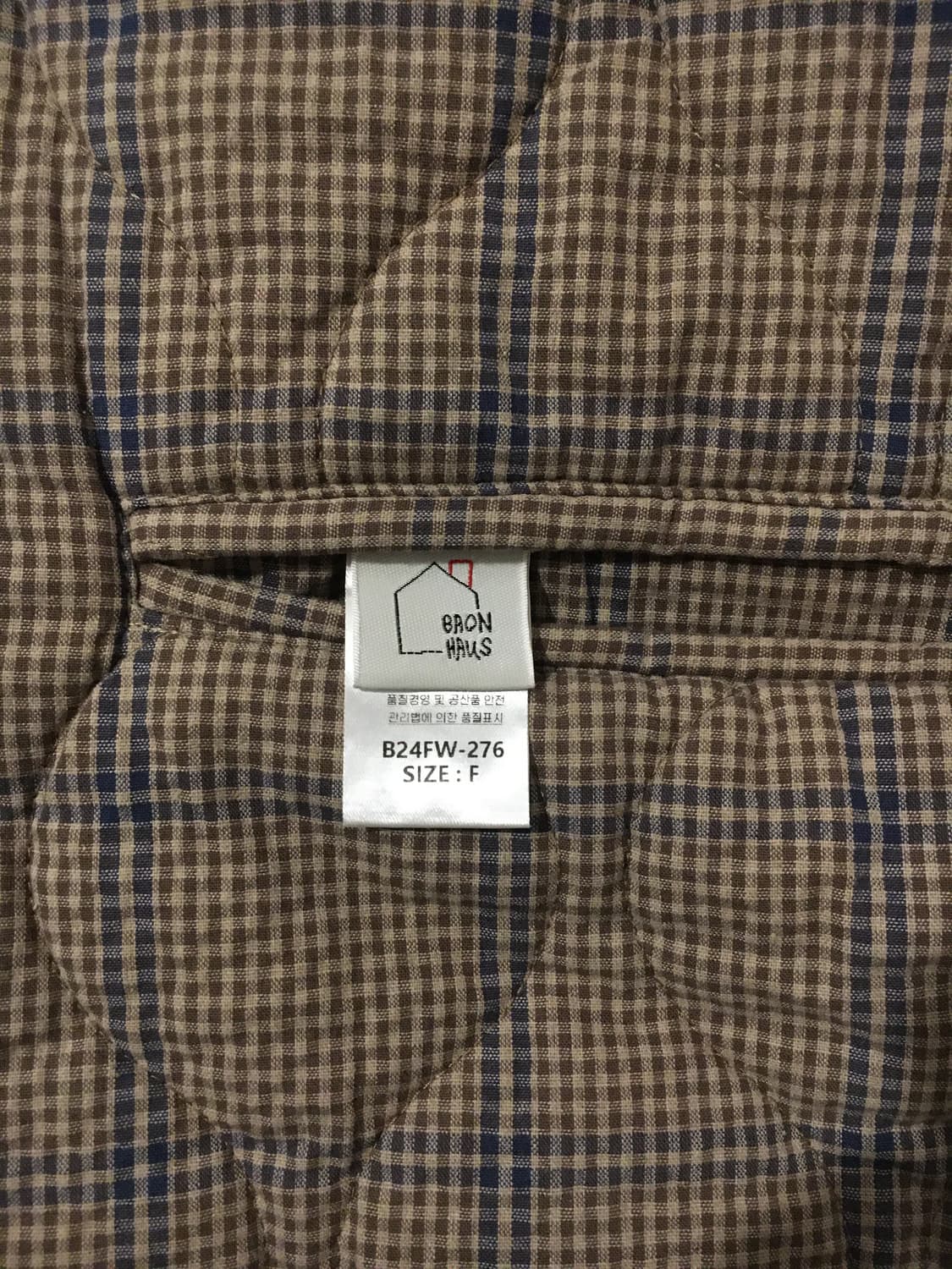 BAONHAUS-칼렌 체크 리버시블 코듀로이 점퍼 상품이미지8