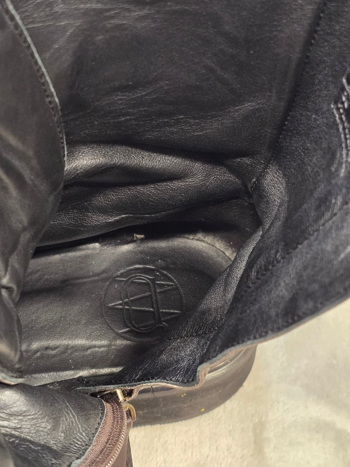 마시모두띠 브라운 가죽 레이스업 부츠 38(245~250) 상품이미지6