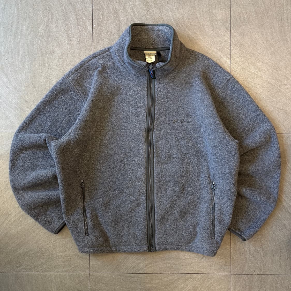 90s L.L.bean 90년대 미국 생산 엘엘빈 그레이 신칠라 플리스  상품이미지1