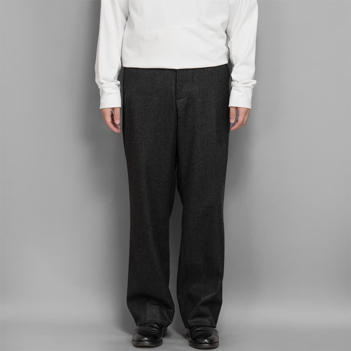 24aw comoli 코모리 울 플란넬 팬츠 상품이미지4