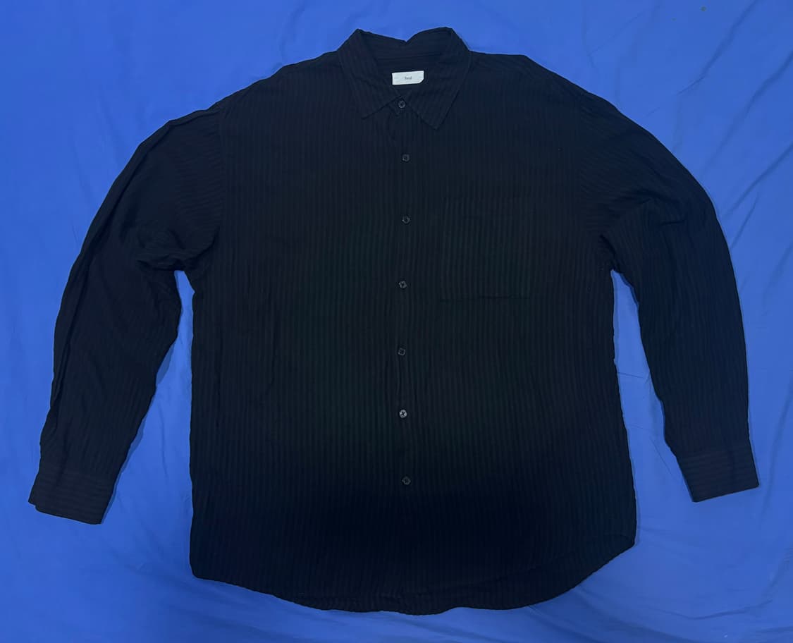 쉐도우 룸 셔츠 블랙 상품이미지1