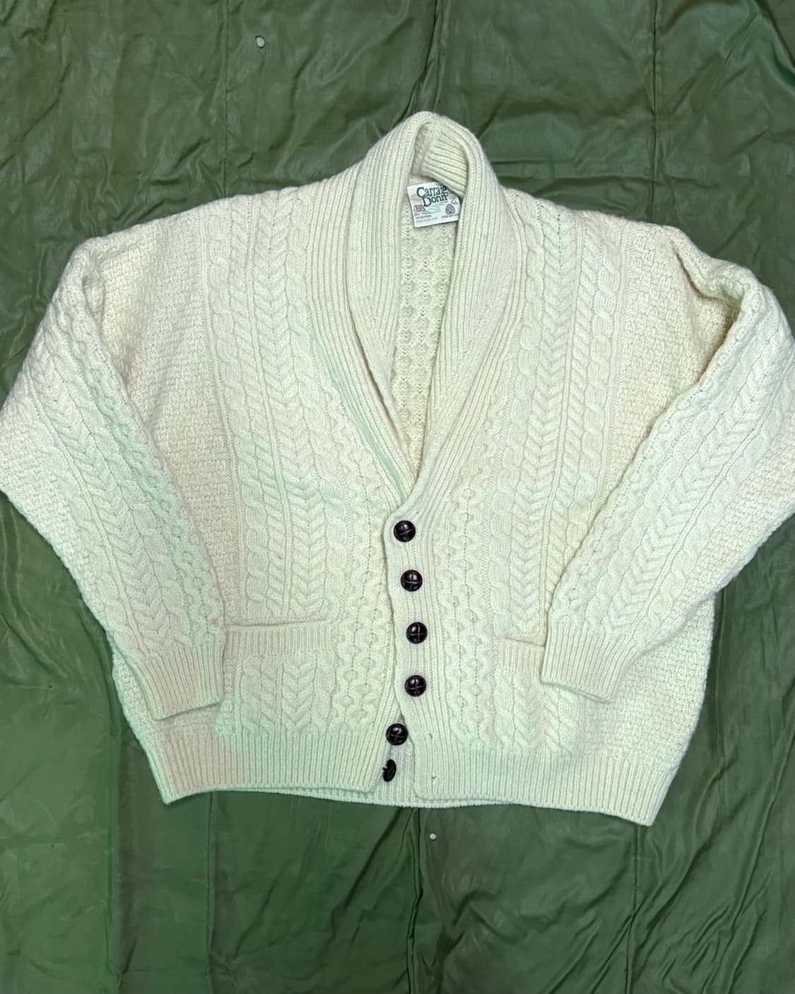 Carraig Donrp 피셔맨 숄카라 스웨터 103-105 상품이미지1