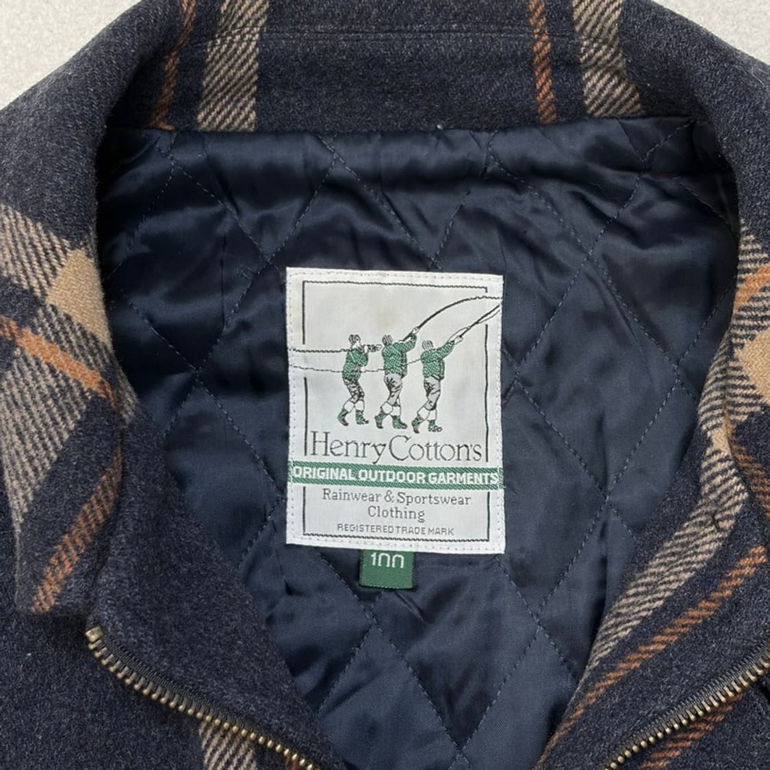HENRY COTTONS 체크자켓 100 상품이미지4