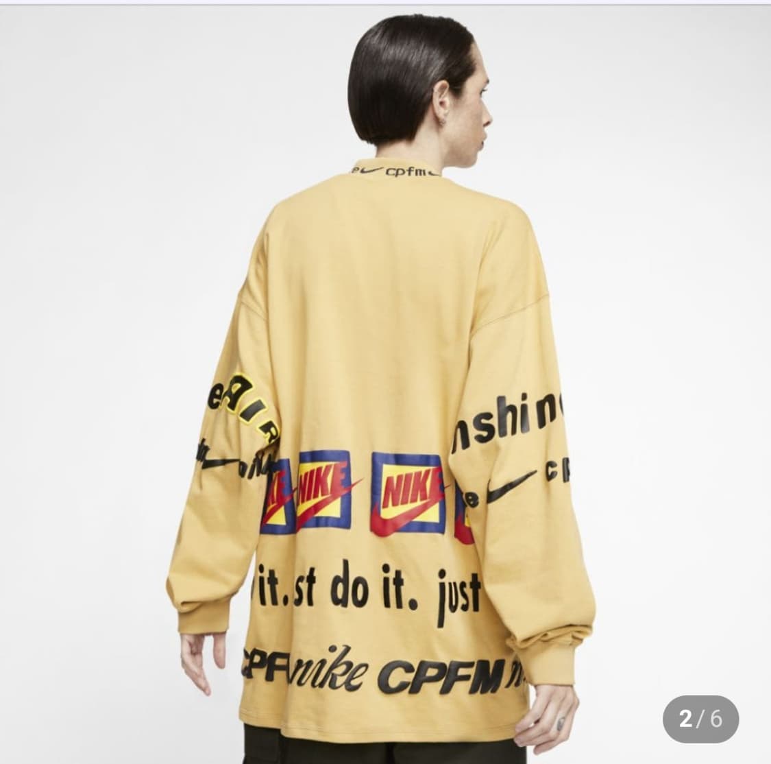 나이키 X CPFM 로고 프린트 맨투맨 상품이미지5
