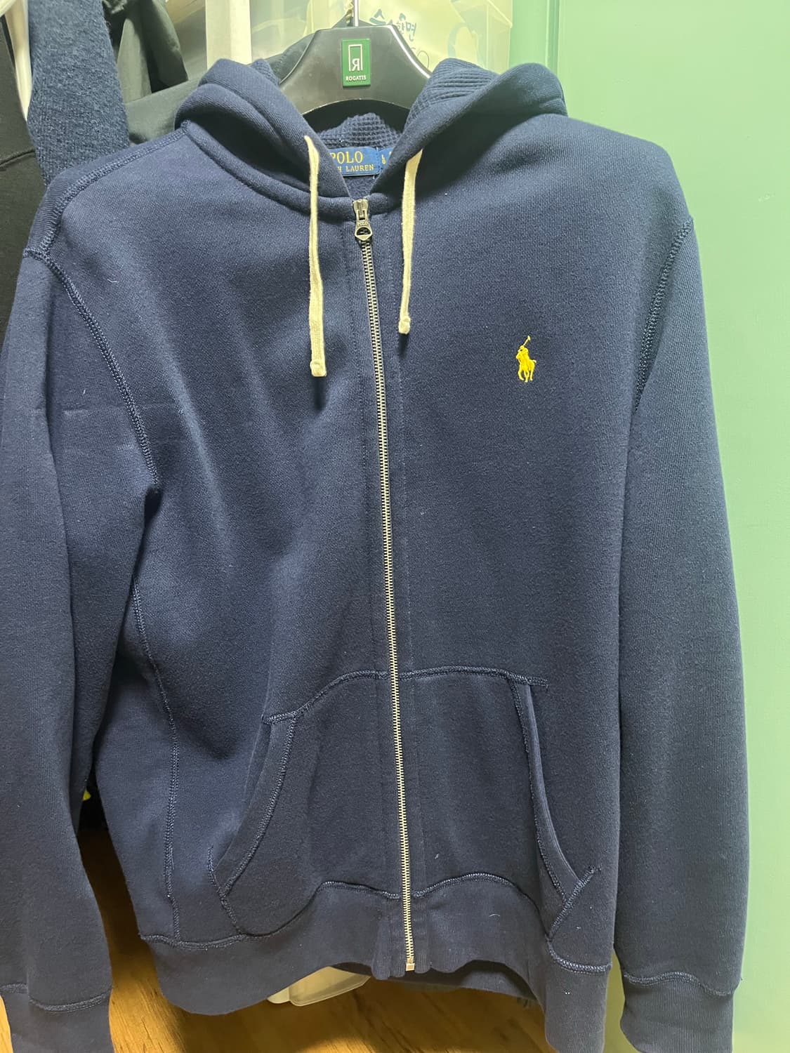 폴로 네이비 후드집업 L사이즈 상품이미지1
