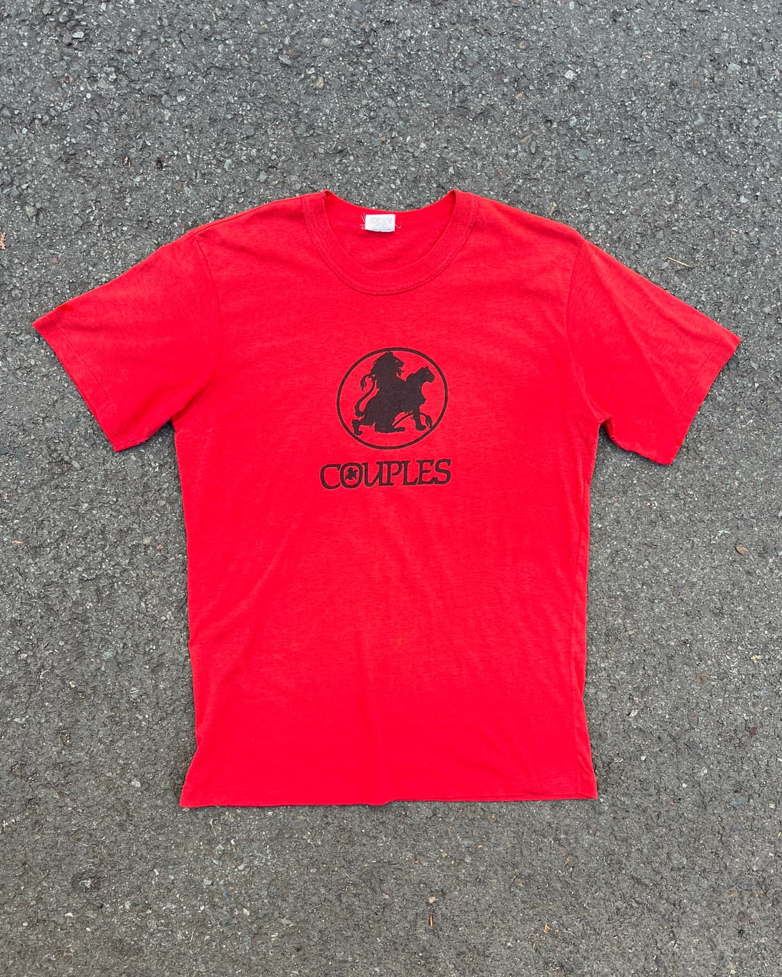[S] 80s “Couples” 빈티지 티셔츠 상품이미지1