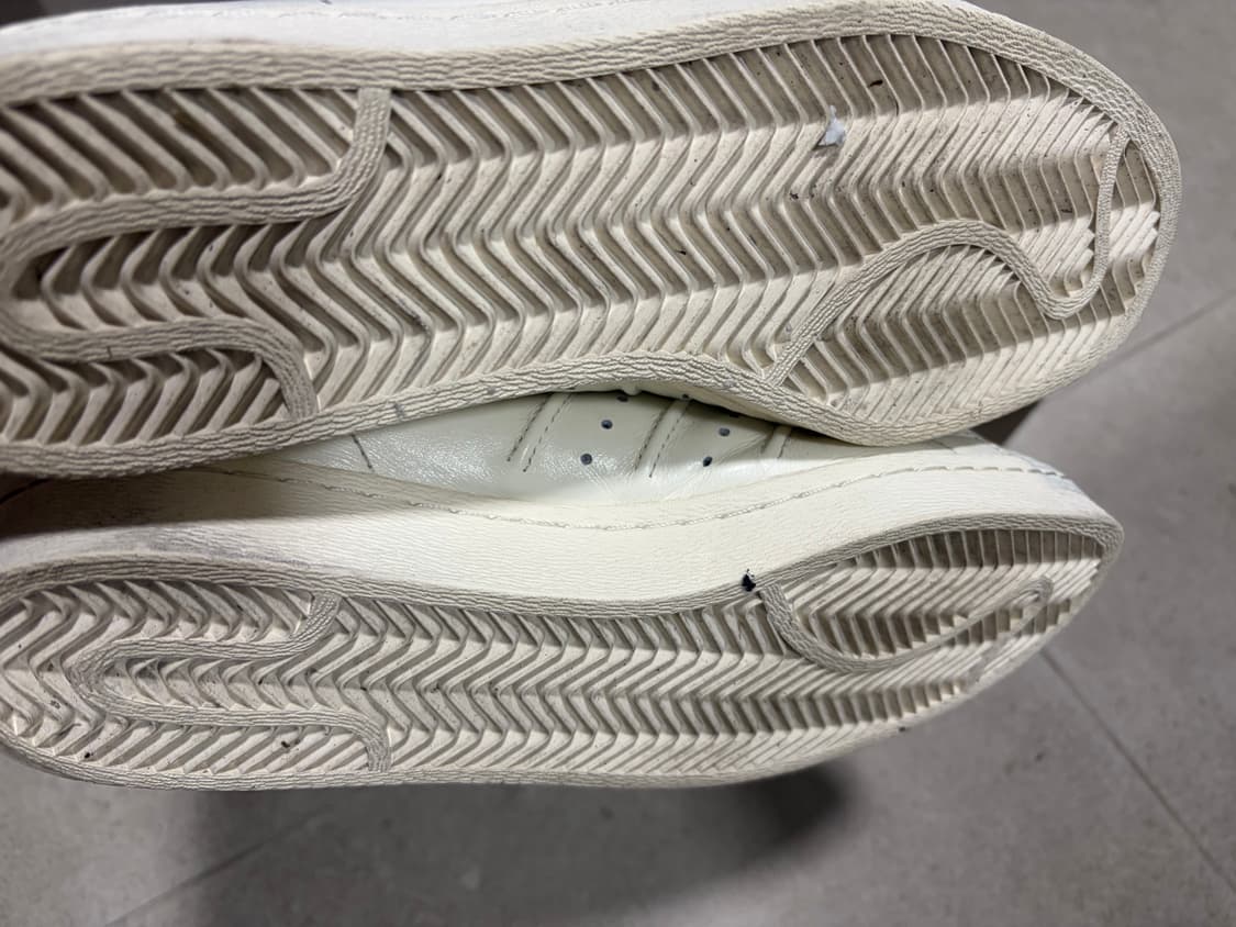 Y-3 슈퍼스타 오프화이트 스니커즈 275 상품이미지7