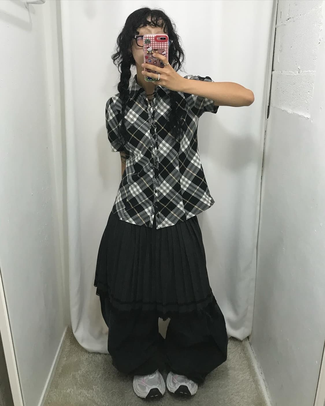 Burberry Check Puff Shirt 상품이미지4