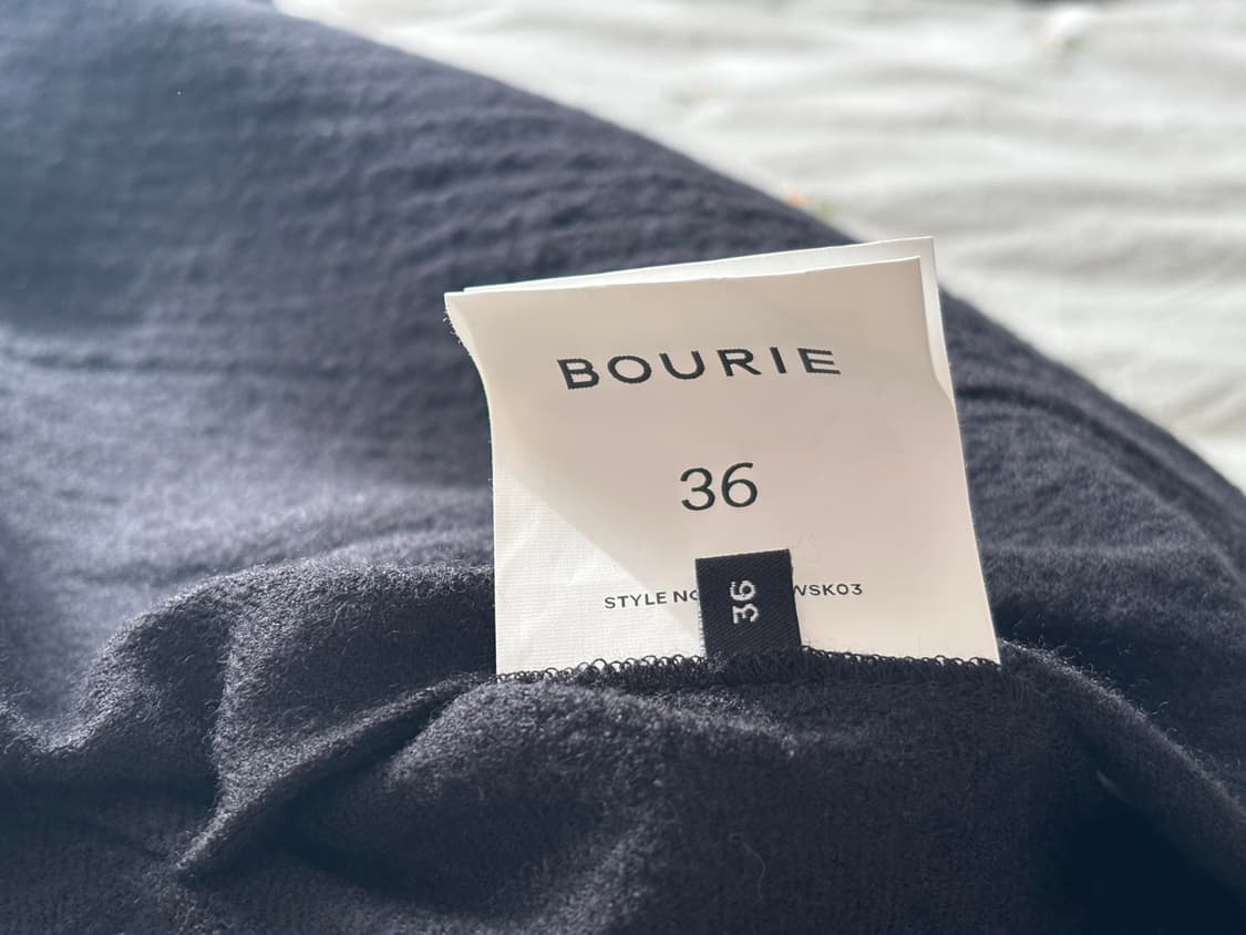 Bourie 부리 울 리본 스커트 상품이미지5