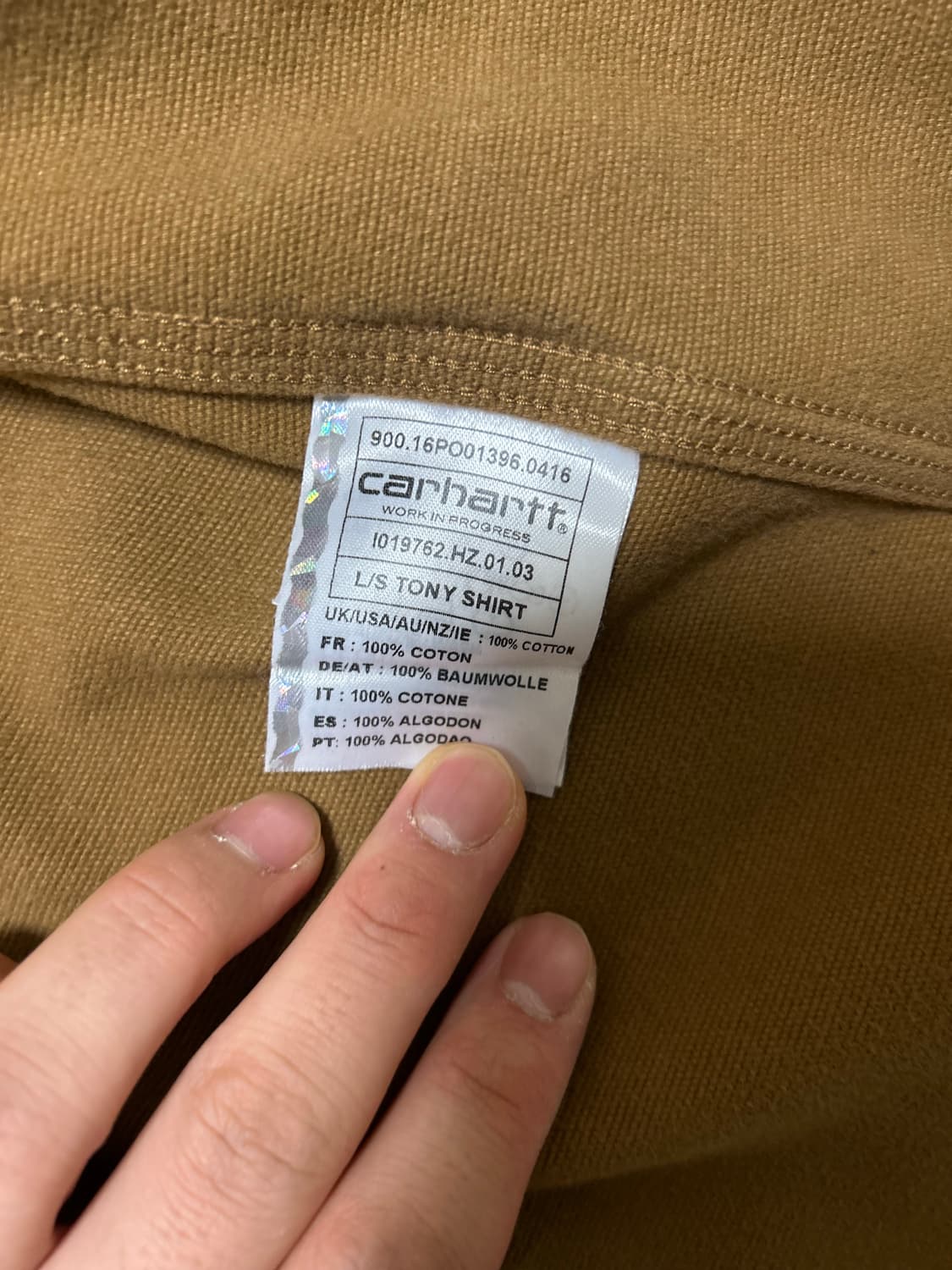 칼하트 셔츠 팝니다 상품이미지3