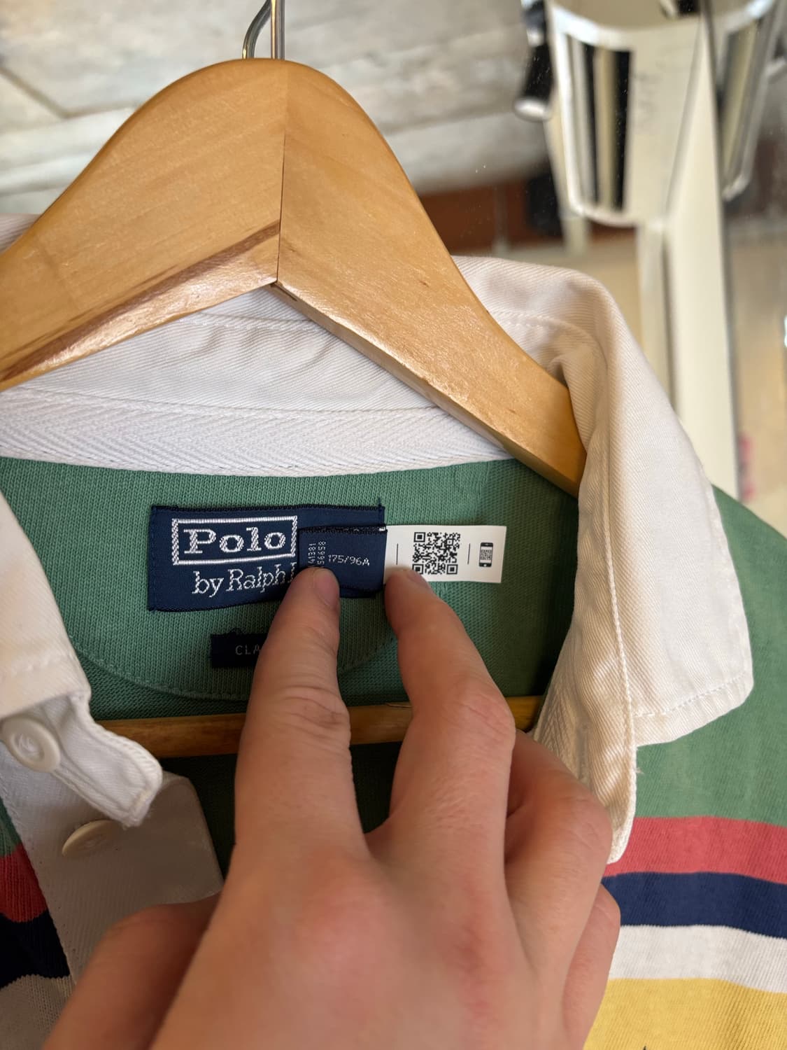 폴로 랄프로렌 스트라이프 럭비 티셔츠 상품이미지4