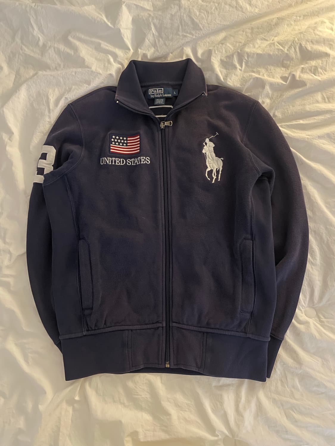 폴로 랄프로렌 빅포니 성조기 코튼집업 #3 상품이미지2