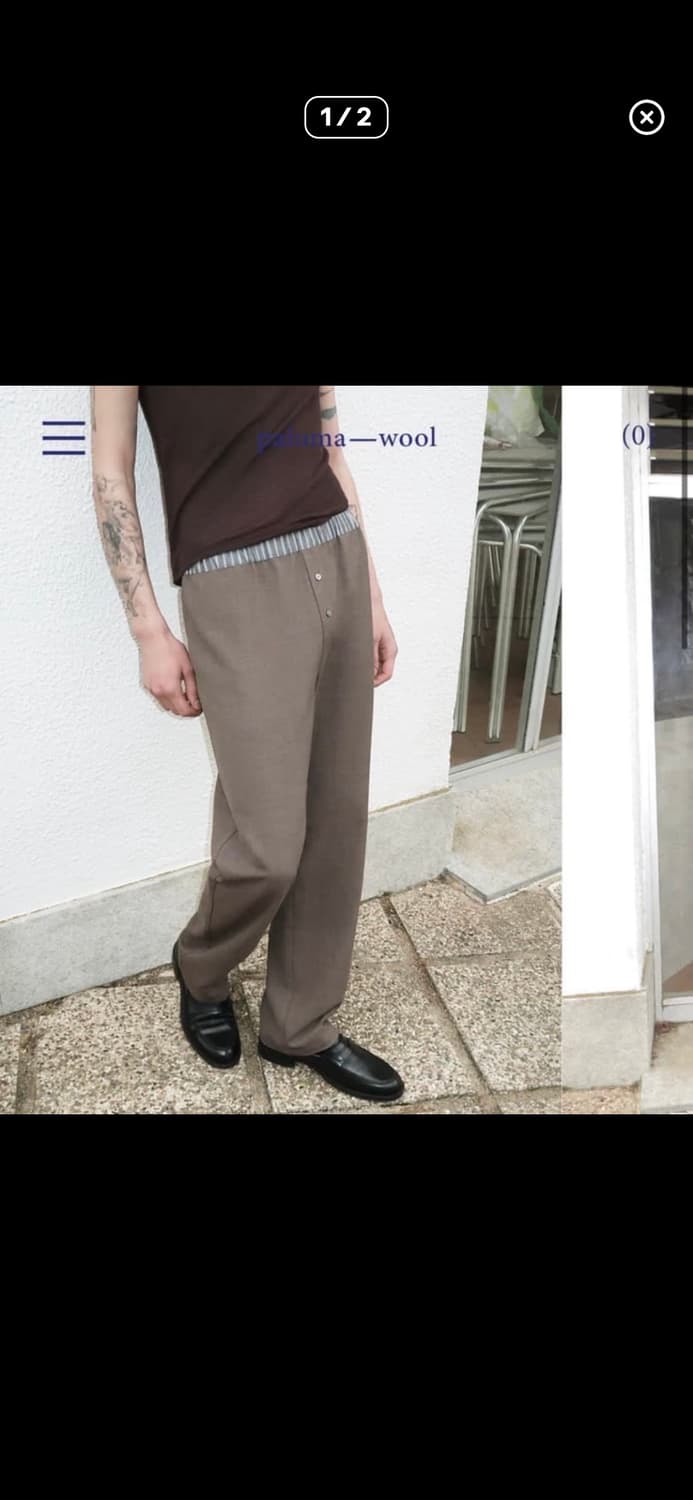 팔로마울 no2065 Gales 팬츠 상품이미지1