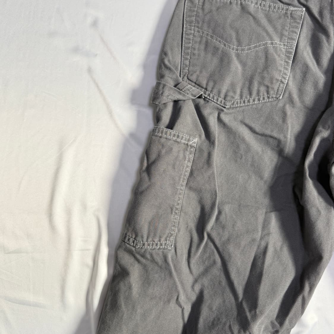 칼하트 그레이 카펜터 팬츠 B159 CHR 상품이미지8