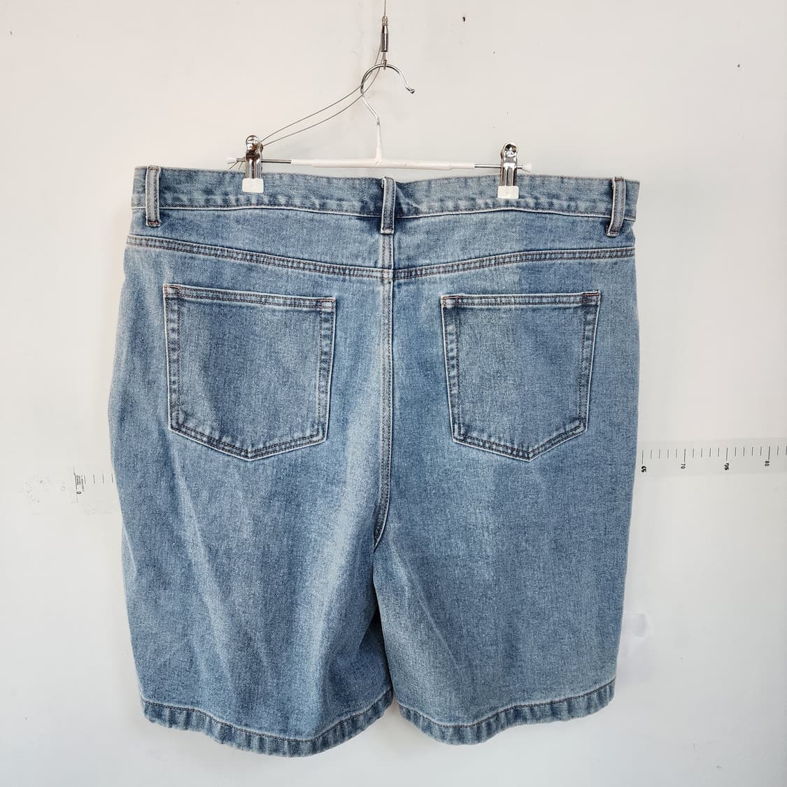  무신사 스탠다드 청 데님 반바지 상품이미지3