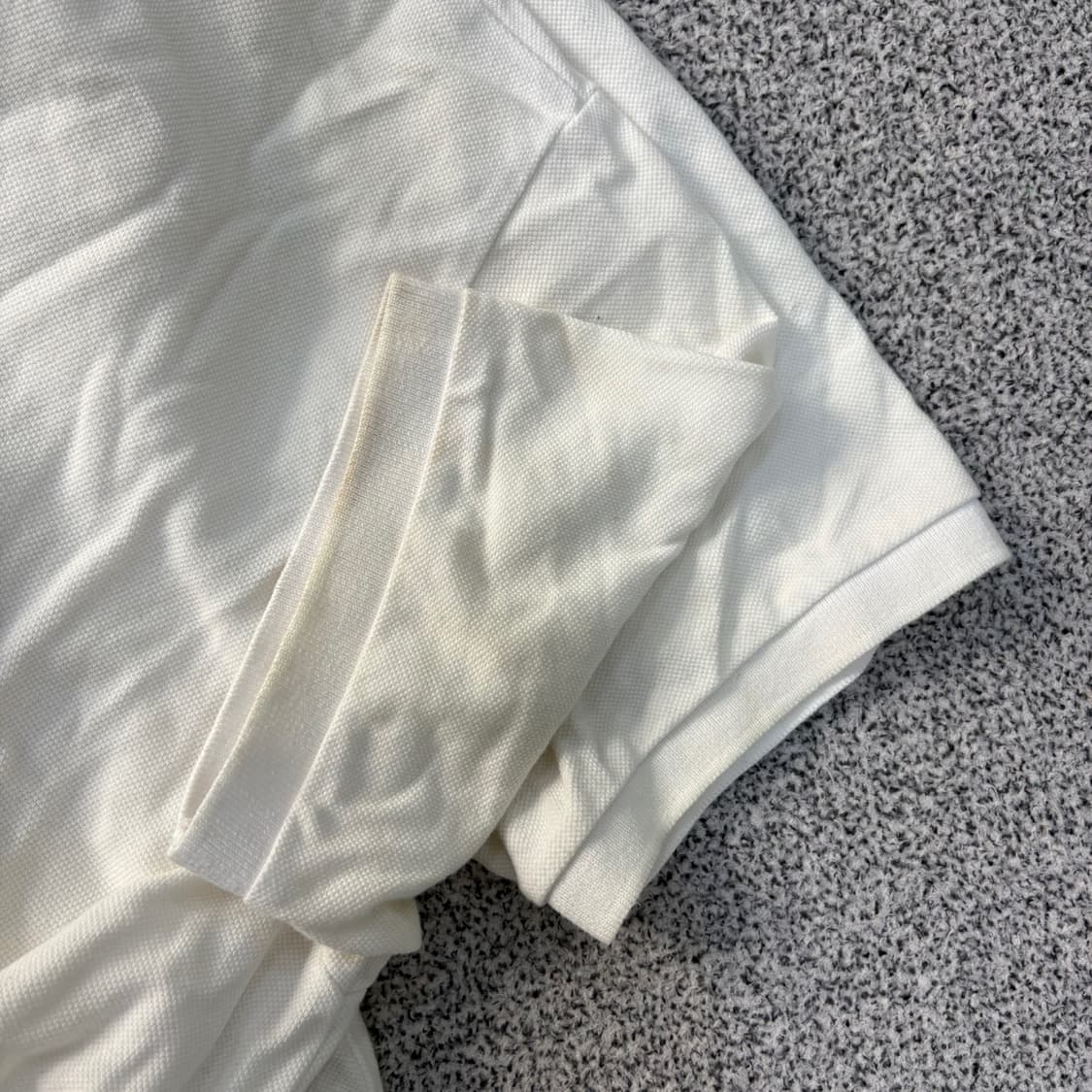 XL 메종키츠네 폭스 패치 반팔 카라티 0518J 상품이미지5