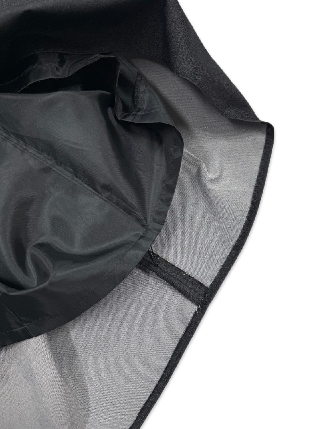 빈티지 다크 그레이 플레어 미디 스커트 상품이미지4