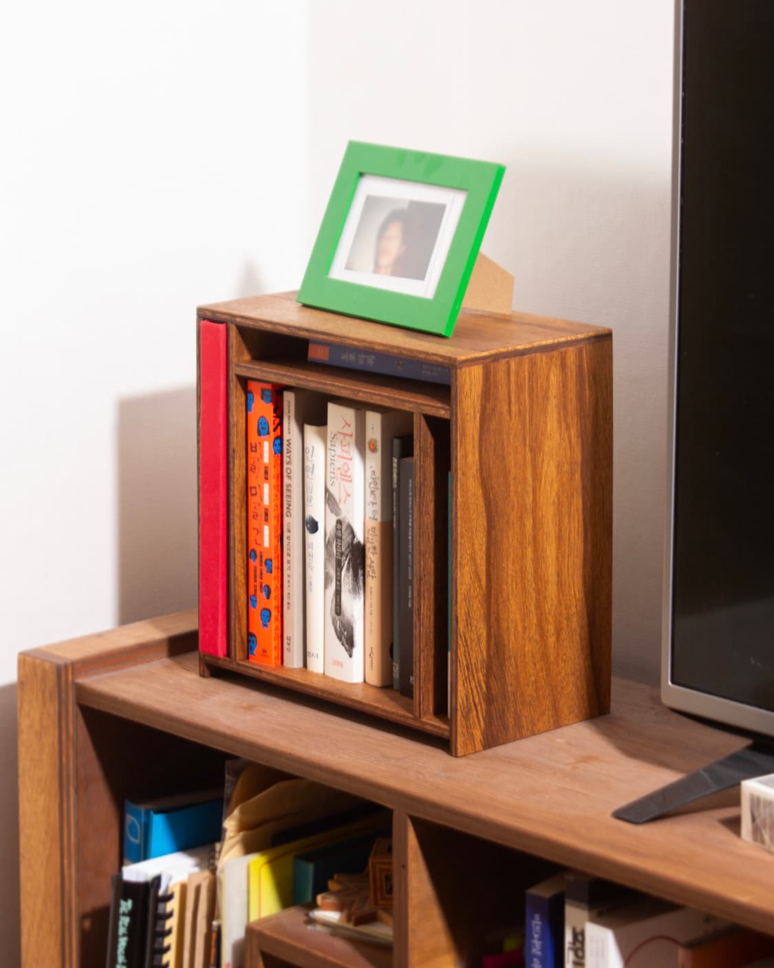 베드룸 미니 책꽂이 핸드메이드 상품이미지1