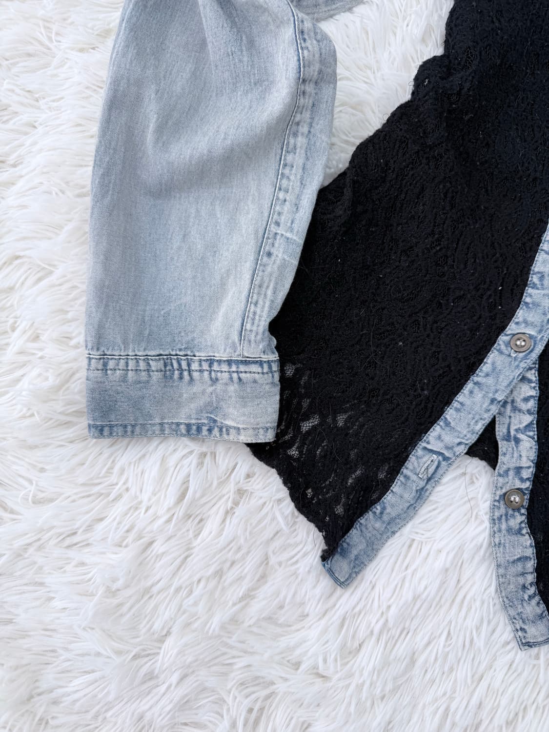 데님블라우스 상품이미지5