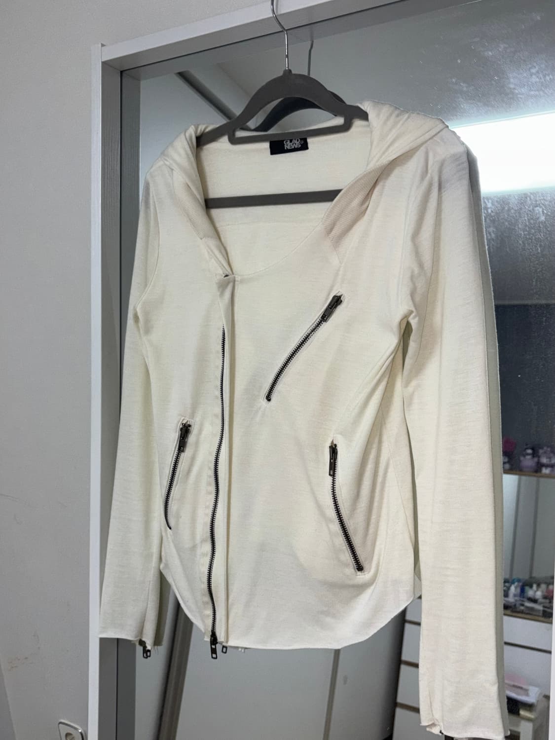 빈티지 글래드뉴스 투웨이 후드집업 상품이미지1