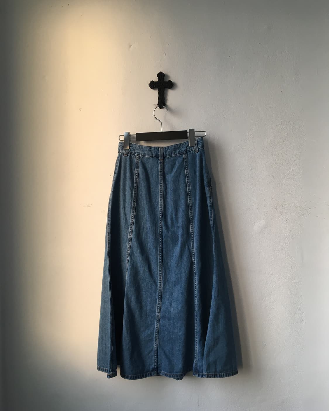 Denim long skirt 상품이미지3
