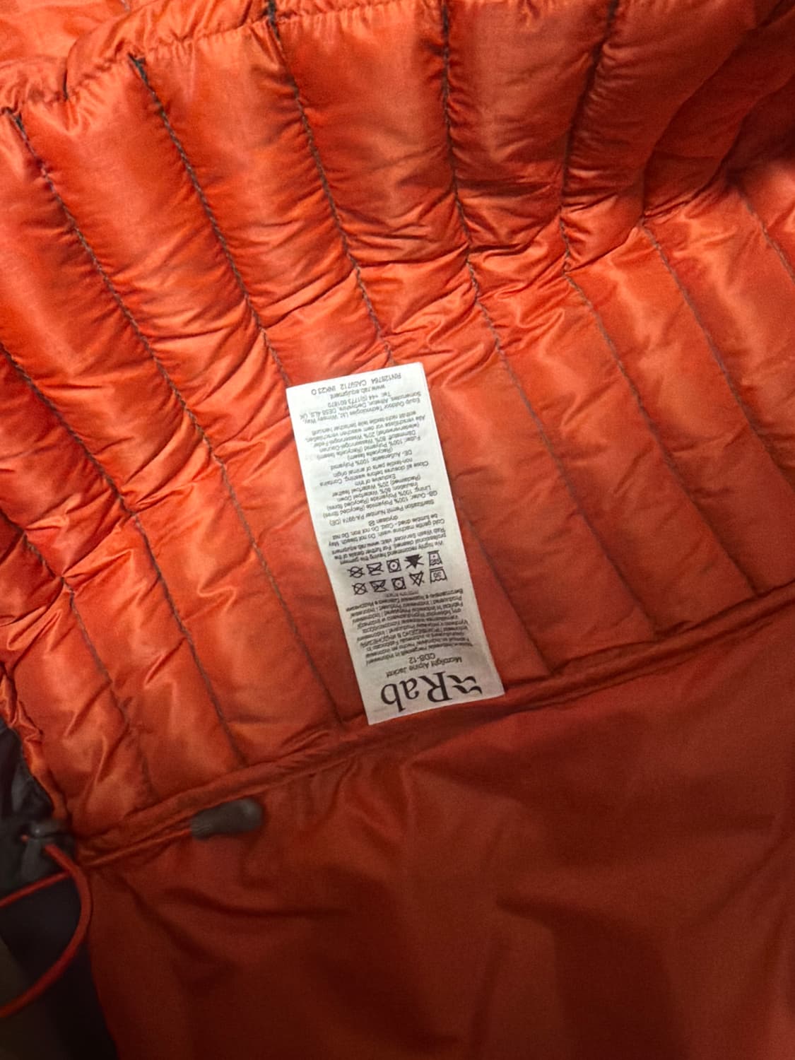 랩 마이크로라이트 알파인 경량패딩  판매 합니다 상품이미지7