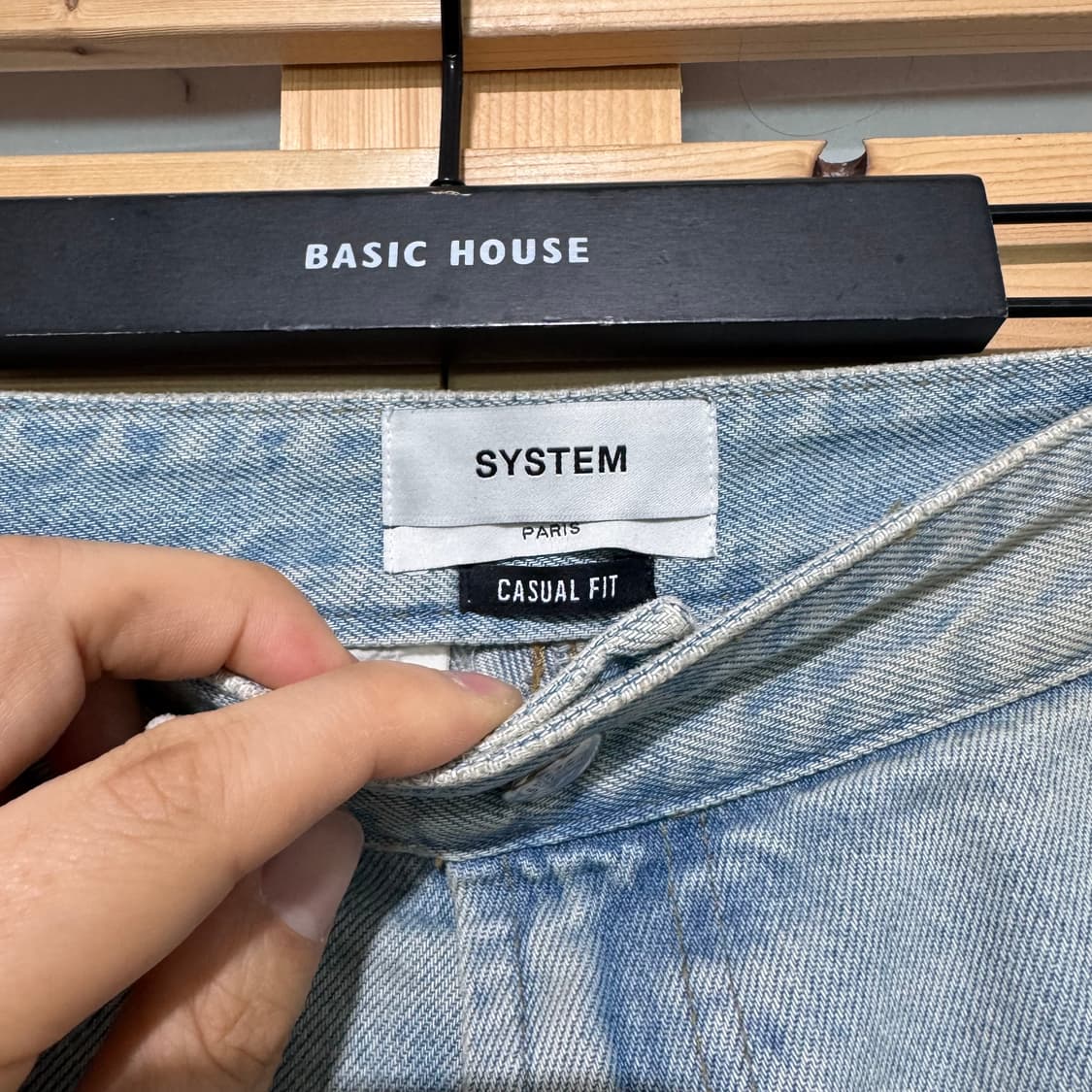 시스템 바이커 팬츠 상품이미지3