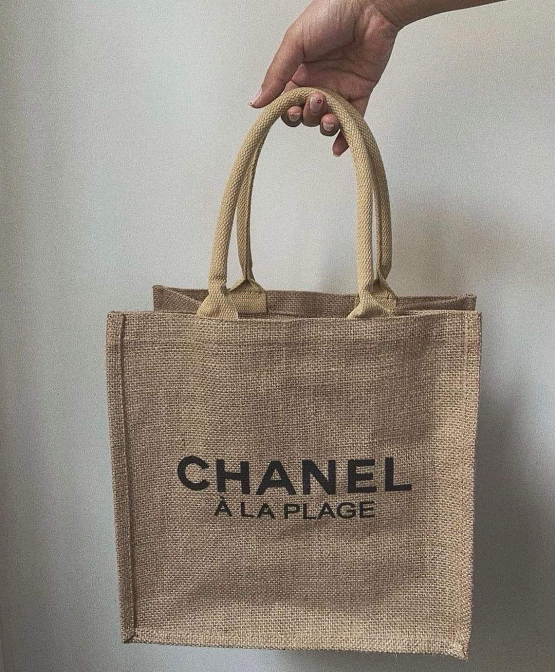 샤넬 A La Plage 토트백 라피아  상품이미지3