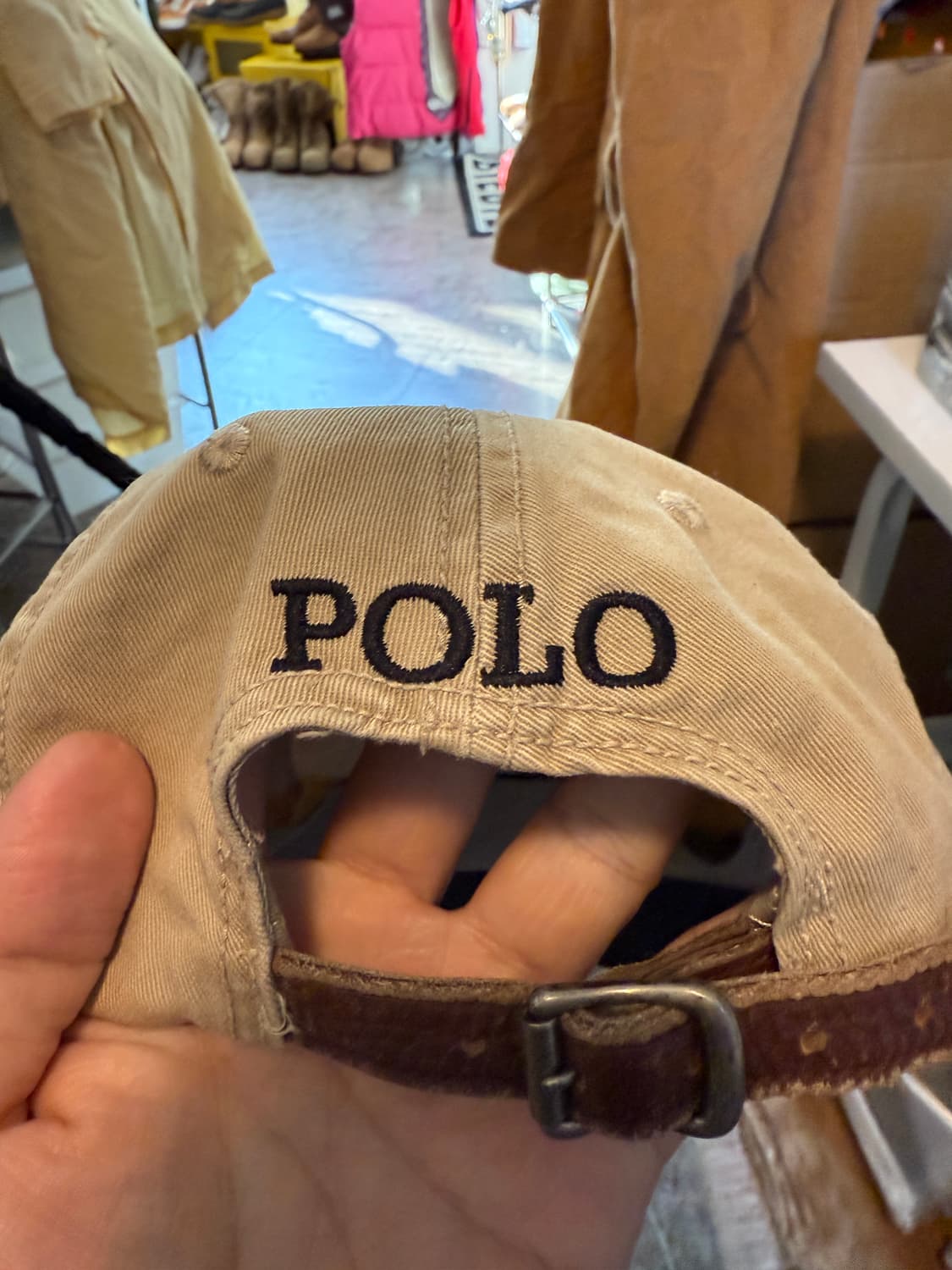 Polo match Logo 볼캡 상품이미지3